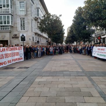 Vitoria-Gasteiz. Concentración masiva 30/10/2019